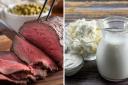Eating red meat and dairy could help fight cancer but having too much can have a negative impact on someone's health