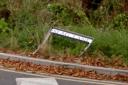 The Slag Lane road sign