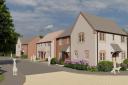 An architect's impression of the previously approved homes in Melksham