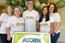 Acorn Community Bank’s staff are celebrating its first birthday and an award nomination