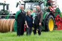 Three generations, David and wife Doris and son Dave and Grandson Alfie (1)  Ref:RH140524191  Rob Haining / The Scottish Farmer