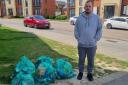 Tim Townsend, 33, took it upon himself to clean maggot-infested bins in Popley
