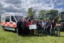 £1200 raised during their tractor run for Border Search and Rescue Unit