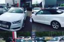 Pictures of the stolen Audi