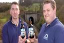 The boys from Box Stream Brewery with their new bottled Tunnel Vision