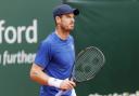 Andy Murray playing at the Geneva Open this week (Salvatore Di Nolfi/Keystone via AP)