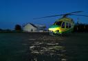 Wiltshire Air Ambulance at Diddly Squat Farm Shop