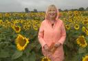 BBC weather presenter Carol Kirkwood live from Wiltshire. Photo: BBC Breakfast