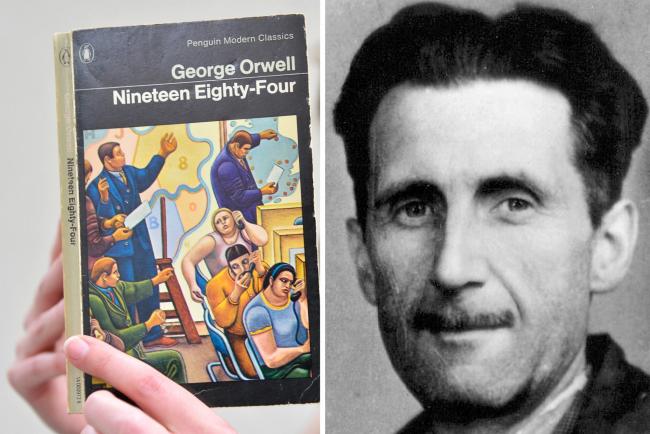 CHILLING VISION: author of the 1984 novel George Orwell