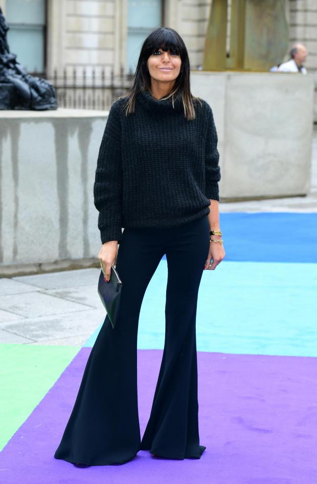 Wiltshire Times: TV presenter Claudia Winkleman who will be celebrating her 50th birthday this weekend attending the Royal Academy of Arts Summer Exhibition Preview Party held at Burlington House, London in 2013. Credit: PA