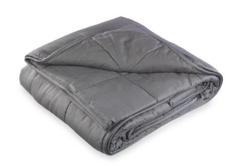 Wiltshire Times: Dark grey weighted blanket (Aldi)
