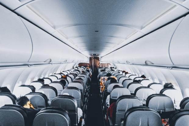 Wiltshire Times: Rows of empty seats on a plane. Credit: Canva
