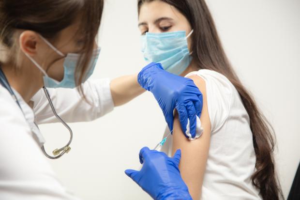 A fifth of teenagers in Swindon have received two doses of the coronavirus vaccine, figures show. Picture: GETTY