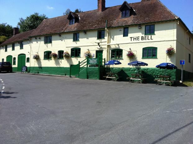 Wiltshire Times: The Bell in better days