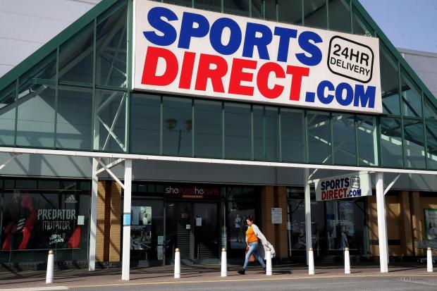 Wiltshire Times: Sports Direct store. Credit: PA