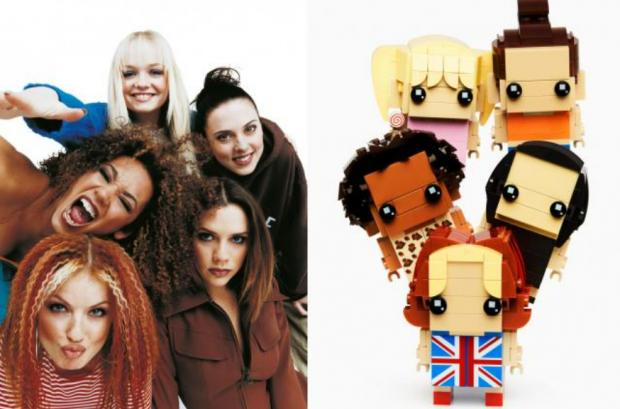 Wiltshire Times: Real Spice Girls vs LEGO Spice Girls. Credit: Rankin/ LEGO