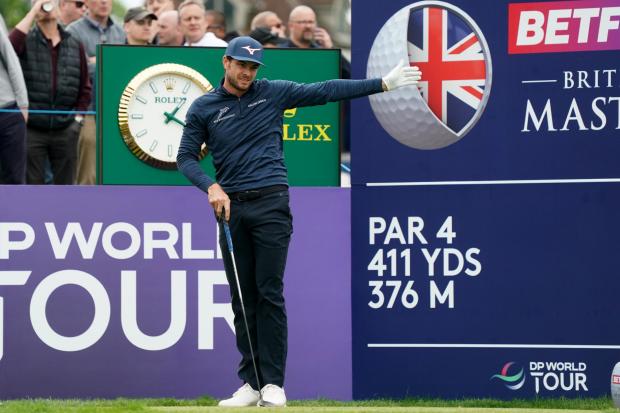 Wiltshire Times: Laurie Canter at the recent British Masters at The Belfry Photo: Andy Crook