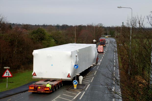Drivers told to expect delays as wide load travels through county tomorrow