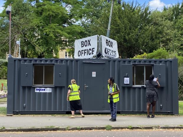 Wiltshire Times: Box Office ready to go.