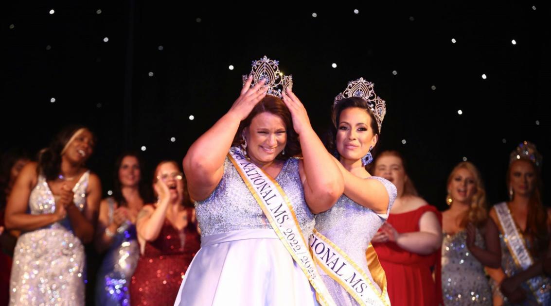 Plus-sized Swindon woman wins national beauty pageant