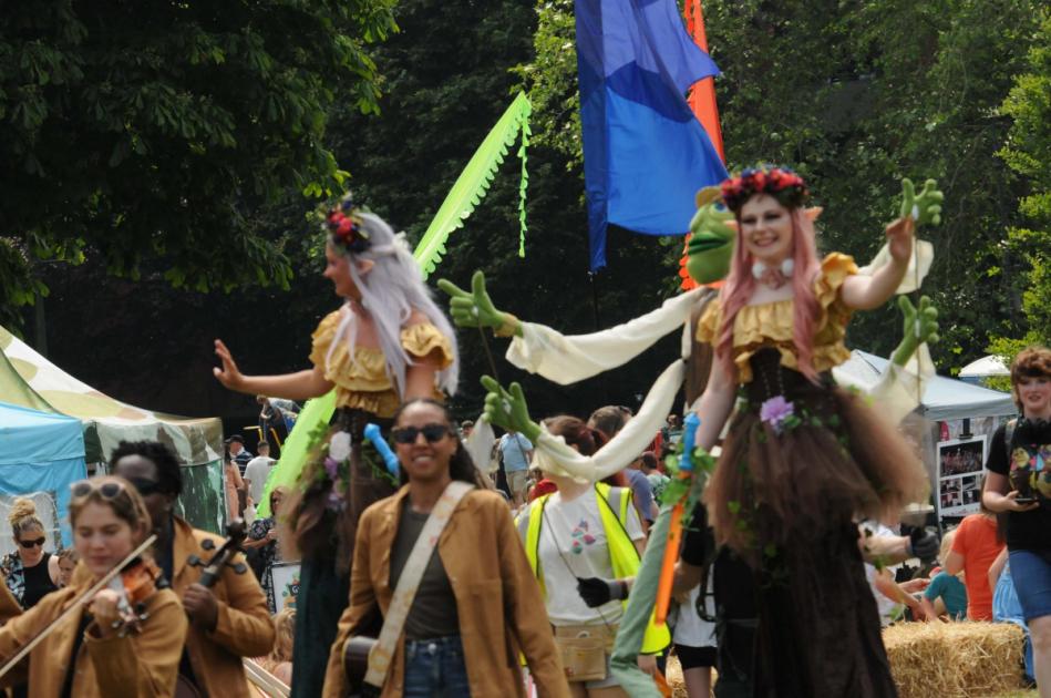 Trowbridge Midsummer Festival pictures as thousands flock to town park