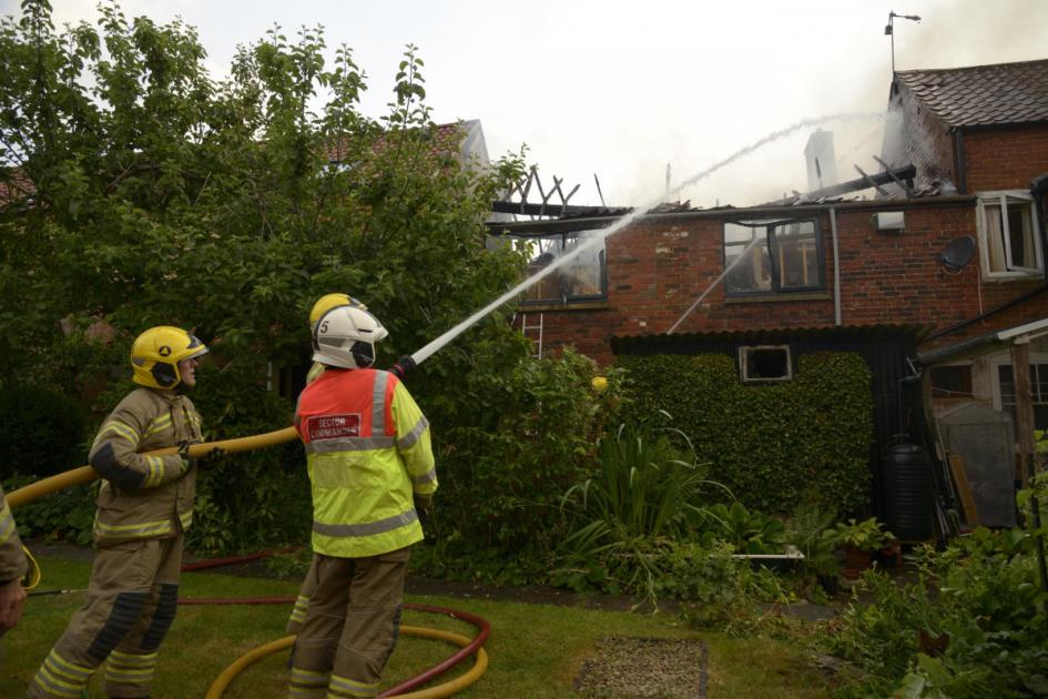 Fire service update on serious blaze in Dilton Marsh