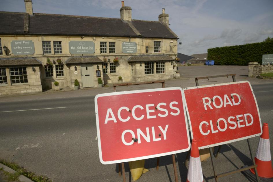 Staverton roadworks on B3105 could hit local businesses 
