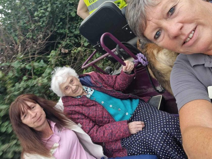 Care home staff make 96-year-old resident's dream come true 