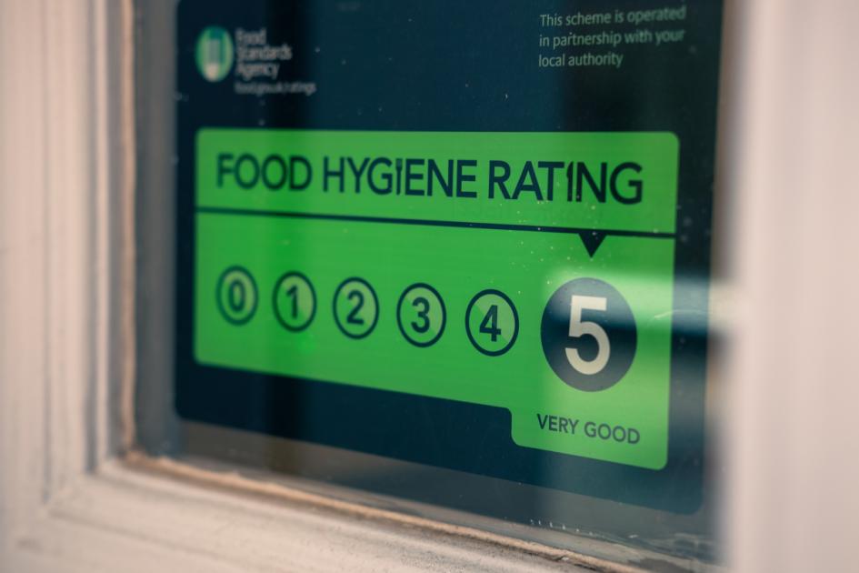 Food hygiene rating upgraded to five at village pub 