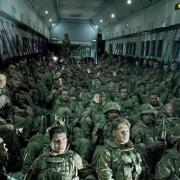 Members of the British Armed Forces leave Kabul