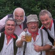 The Wurzels, with John 'Morgy' Morgan second from the left. Image: SWNS