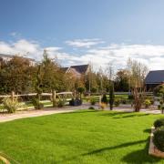 The show home garden at Hunters Wood in Melksham has received an RSPB gold award