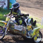 Sidecar duo Dan Phelps and George Kinge are competing in this year's World championships. Photo: Trevor Porter 67966-1