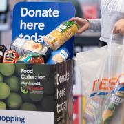 You can sign up to become a volunteer for the Tesco Food Collection this winter