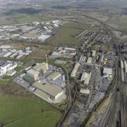 The proposed site for the £200m incinerator in Westbury