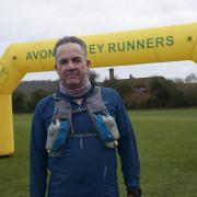 Steve Nuttall finishes the Imber Ultra Marathon, the only runner to have taken part and finished all nine of the annual events. Photo: Trevor Porter 69677-4