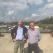 Danny Kruger MP with Nick Brown