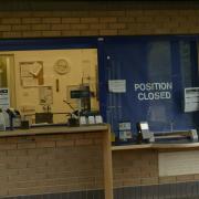 The ticket office at Trowbridge railway station was among those in Wiltshire threatened with closure.