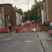Work continues on Castle Street