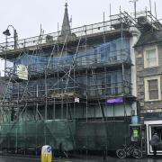 This scaffolding has been an eyesore on the High Street for 11 years.