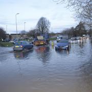 Wiltshire Council has said residents should not attempt to drive through flood water.
