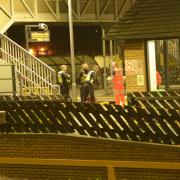 British Transport Police deal with a serious incident at Trowbridge Railway Station.