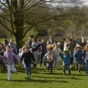 Ready steady go - entrants get off in the hunt for clues to claim cream egg