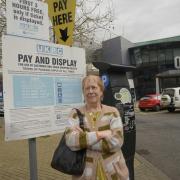 Helen Martin received a £60 from UK Parking Control for parking at St Stephens Place despite having a ticket.
