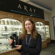 Rhiannon Stacey at the Aray Jewellery shop in The Shires. Image: Trevor Porter 76994-1