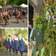 Photos from the Bradford on Avon Green Man Festival