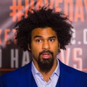 David Haye announced that he would be donating 10 per cent of ticket sales from his next fight to Nick Blackwell at a press conference today