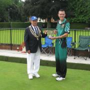 Ben Gadd is crown the Wiltshire singles champion at Devizes on Sunday