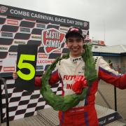 Combe Carnival.Dominating Formula Ford championship Luke Cooper  Five wins out of five formula ford races at Combe . Photo; Trevor Porter 50603 9..