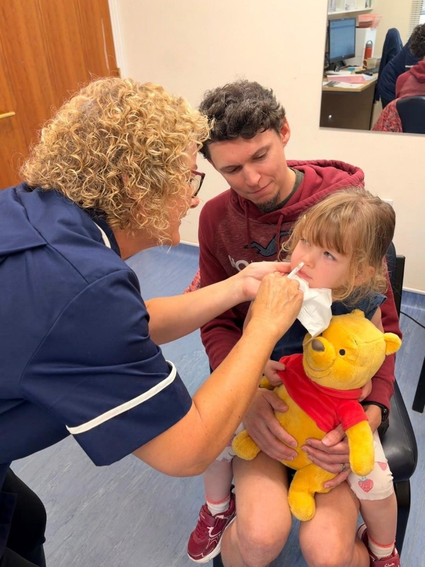 Health officials urge parents to book children's flu jabs